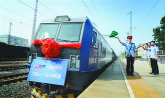 沈陽首趟 沈連歐 貨運班列發車